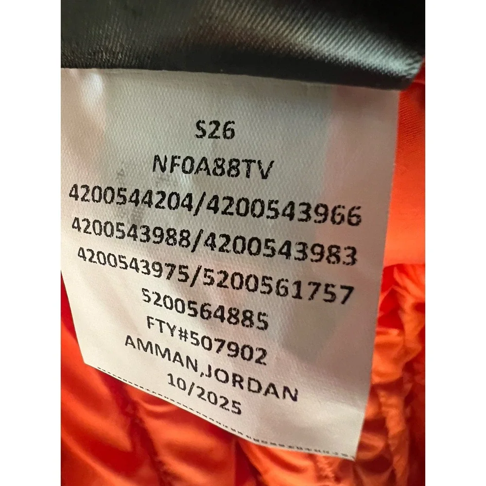 The North Face Terra Peak Hoodie Mens XXL Lava Red Iron Clay NF0A88TV NWT $280